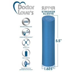 Doctor Loves Slipper Stroker Sleeve Blue Main