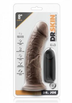 Dr Skin Dr Joe Vibe Cock W/suction Choc Main