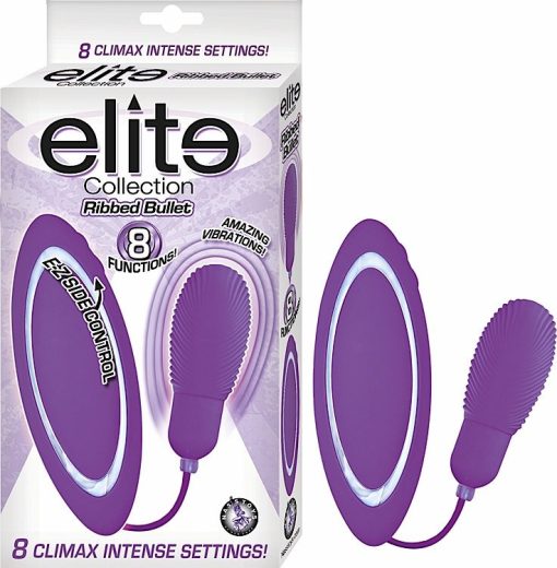 ELITE COLLECTION RIBBED BULLET PURPLE main
