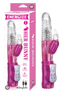 ENERGIZE HER BUNNY 1 PINK RABBIT VIBRATOR main