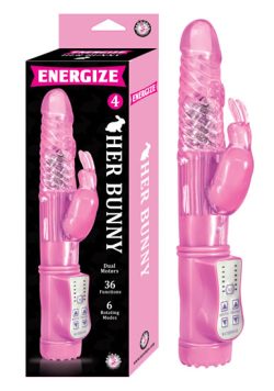 ENERGIZE HER BUNNY 4 PINK RABBIT VIBRATOR main