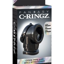 FANTASY C-RINGZ COCK PIPE W/BALL STRETCHER main