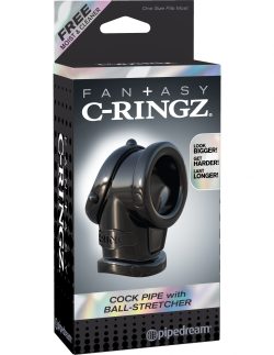 FANTASY C-RINGZ COCK PIPE W/BALL STRETCHER main