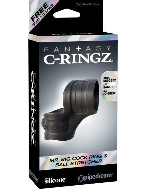 FANTASY C-RINZ MR BIG COCK RING & BALL STRETCHER main