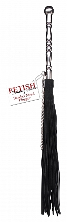 FETISH FANTASY BEADED METAL FLOGGER main