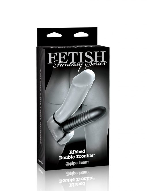FETISH FANTASY LIMITED EDITION RIBBED DOUBLE TROUBLE details