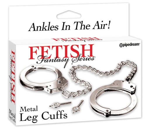 FETISH FANTASY METAL LEG CUFFS main