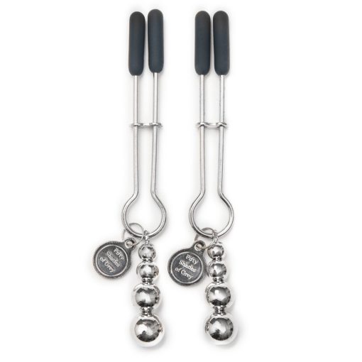 FIFTY SHADES ADJUSTABLE NIPPLE CLAMPS details