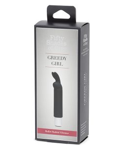 FIFTY SHADES OF GREY GREEDY GIRL RECHARGEABLE BULLET RABBIT VIBRATOR main