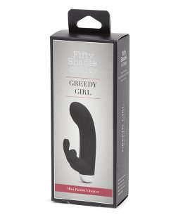 FIFTY SHADES OF GREY GREEDY GIRL RECHARGEABLE MINI RABBIT VIBRATOR main