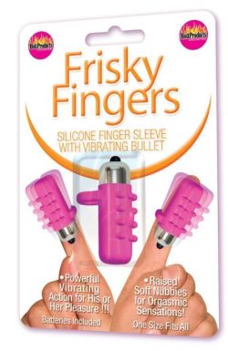 FRISKY FINGERS SILICONE SLEEVE PURPLE main