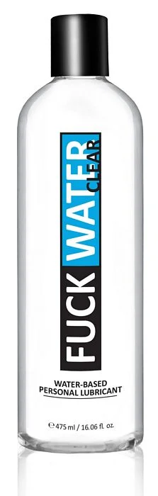 FUCK WATER CLEAR WATER BASED LUBRICANT 16 OZ main