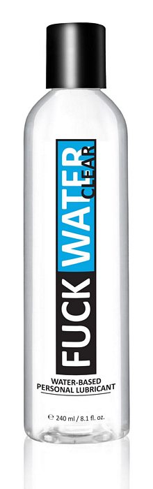 FUCK WATER CLEAR WATER BASED LUBRICANT 8 OZ main