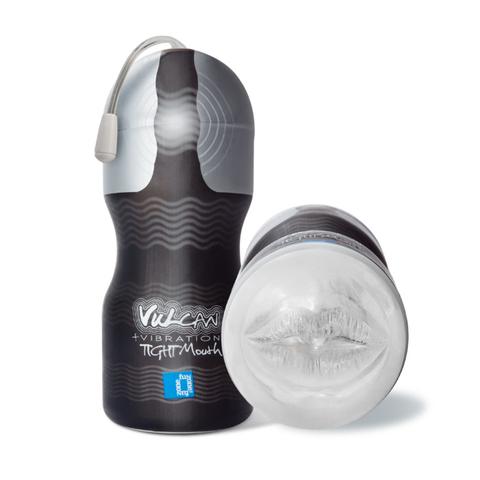 FUNZONE VULCAN LOVE SKIN MASTURBATOR TIGHT MOUTH VIBRATING (out mid Sept) details