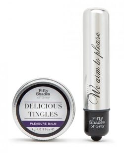 Fifty Shades Of Grey Pleasure Overload Delicious Tingles Gift Set 2 Pieces Main