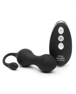 Fifty Shades Of Grey Relentless Vibe Remote Kegel Balls Black Main