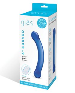 GLAS 6 CURVED GLASS G-SPOT DILDO " main