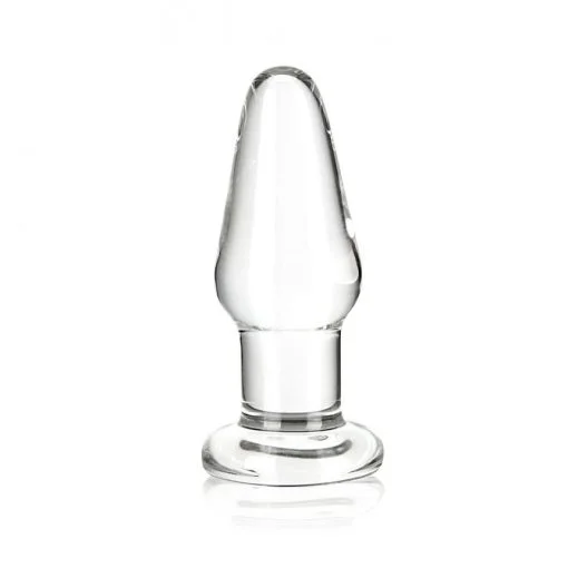 GLASS BUTT PLUG 3.5 " main