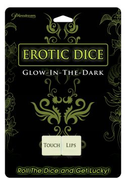 GLOW IN THE DARK EROTIC DICE main