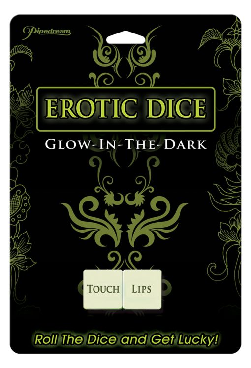 GLOW IN THE DARK EROTIC DICE main