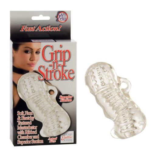 GRIP N STROKE MASTURBATOR back