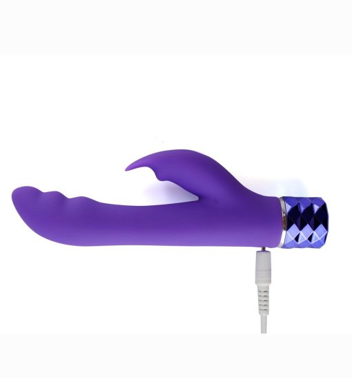 HAILEY SILICONE RABBIT PURPLE details