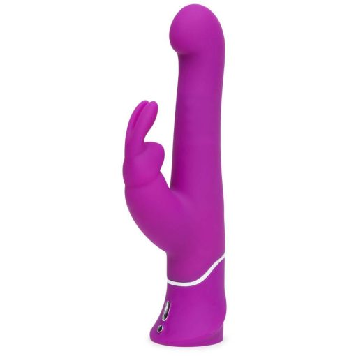 HAPPY RABBIT BEADED G SPOT RECHARGEABLE RABBIT PURPLE main