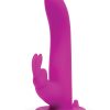 HAPPY RABBIT RECHARGEABLE VIBRATING STRAP ON HARNESS SET details