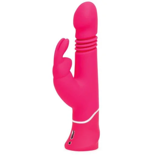 HAPPY RABBIT THRUSTING RECHARGEABLE RABBIT PINK main