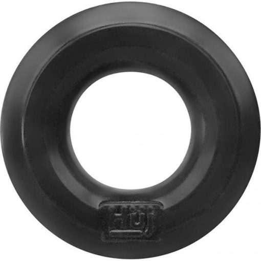 Hunkyjunk Huj C-Ring Tar Black Cock Ring Main