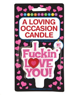 I F*CKIN' LOVE YOU CANDLE main