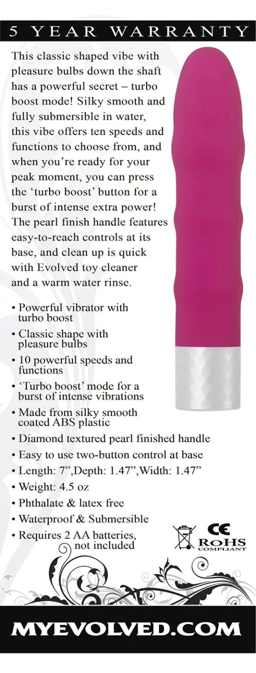 IGNITE PINK VIBRATOR details