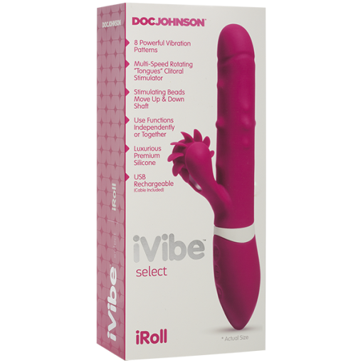 IVIBE IROLL PINK back