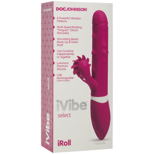 IVIBE IROLL PINK back