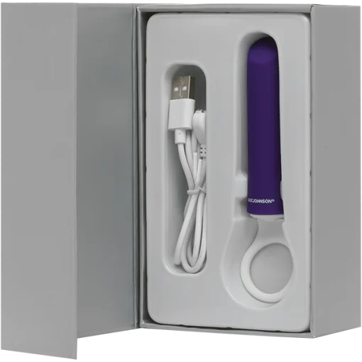 IVIBE SELECT IPLEASE W SILICONE GRIP RING PURPLE/WHIT male Q