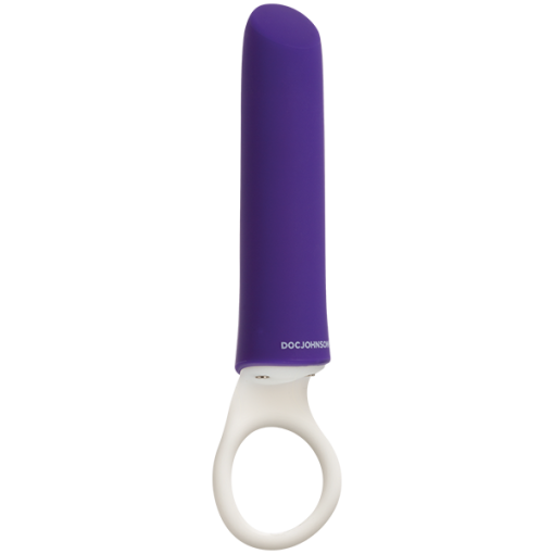 IVIBE SELECT IPLEASE W SILICONE GRIP RING PURPLE/WHIT main