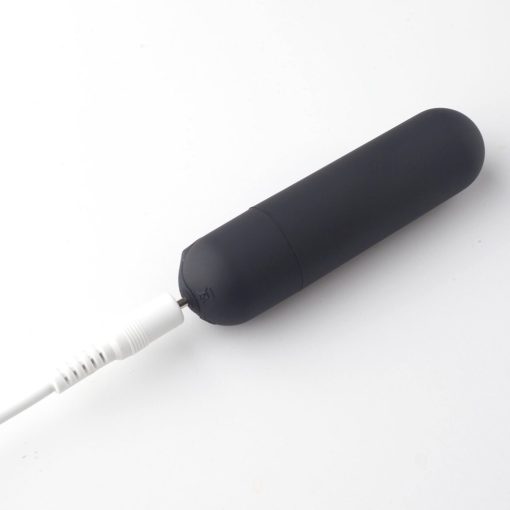JAGGER RECHARGEABLE VIBRATING COCK RING BLACK SLEEVE details