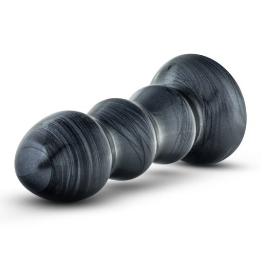 JET BLACK JACK CARBON METALLIC BLACK ANAL PLUG back