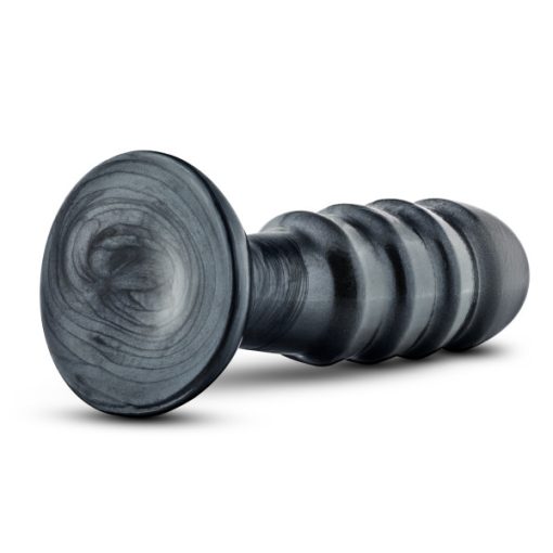Jet bruiser carbon metallic black butt plug details