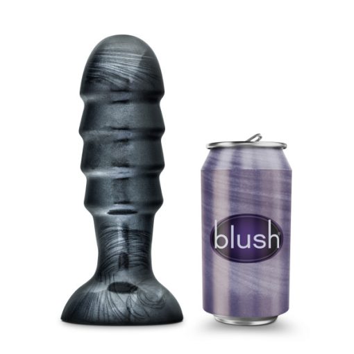 Jet bruiser carbon metallic black butt plug 2
