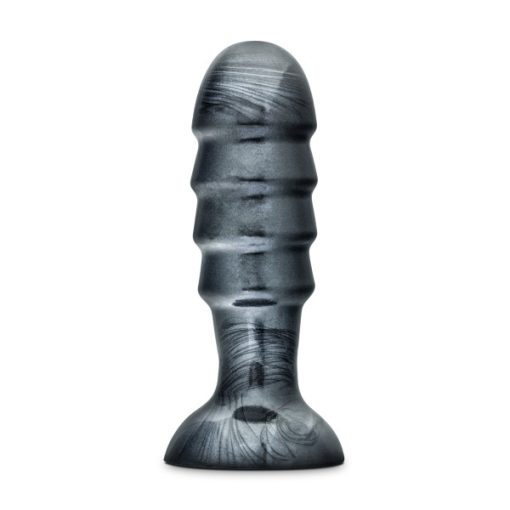 Jet bruiser carbon metallic black butt plug main