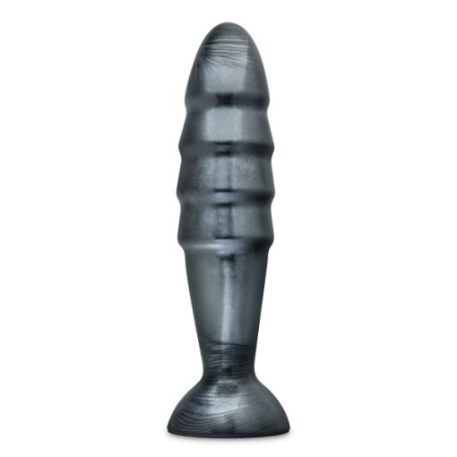 Jet destructor carbon metallic black butt plug main