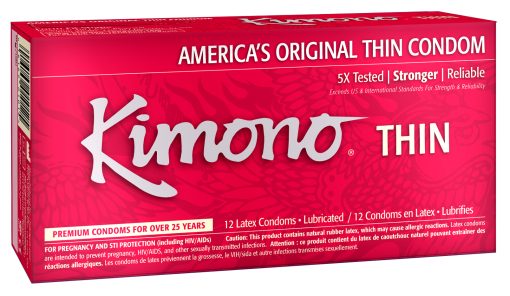 KIMONO LUBRICATED CONDOM 12 PK details