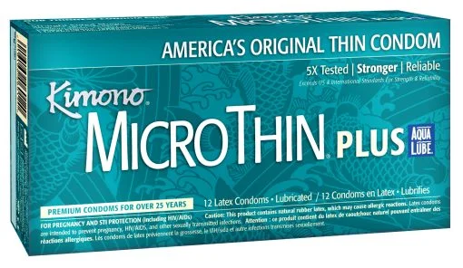 KIMONO MICROTHIN W/AQUA LUBE 12PK details