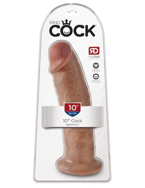 KING COCK 10 COCK TAN " 2