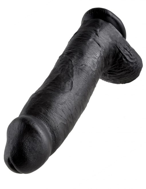 KING COCK 12IN COCK W/BALLS BLACK main