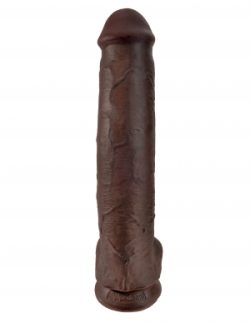 KING COCK 15 COCK W/BALLS BROWN " main