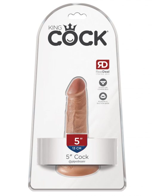 KING COCK 5 COCK TAN " 2