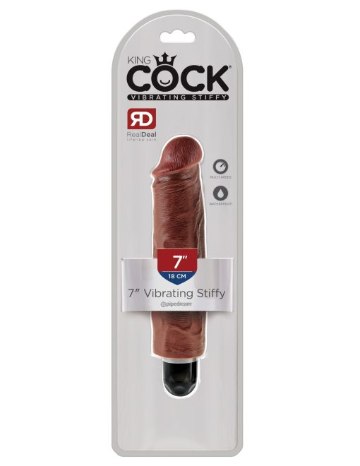 KING COCK 7 VIBRATING STIFFY " details