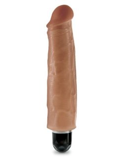 KING COCK 7 VIBRATING STIFFY TAN " back